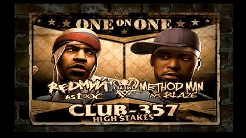 Def Jam Fight For New York Redman aka doc vs Method man aka blaze