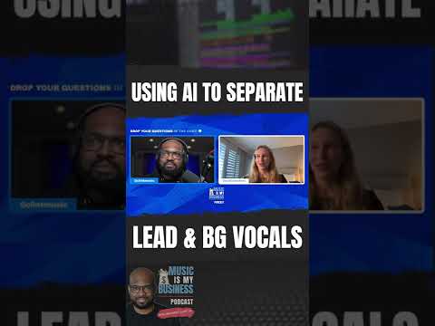 Using AI To Separate Lead & BG Vocals