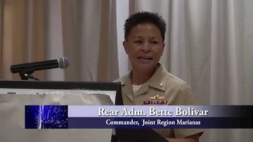 Joint Region Marianas Commander Addresses Guam Chamber of Commerce
