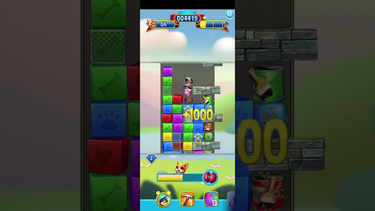 Pet Rescue Saga level 4456 no boosters