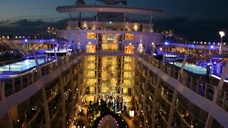 Oasis of the Seas - Worlds largest cruise ship in 6mins - March 2013