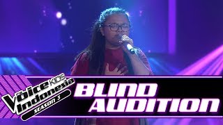 Syifa - Runnin' (Lose It All) | Blind Auditions | The Voice Kids Indonesia Season 3 GTV 2018