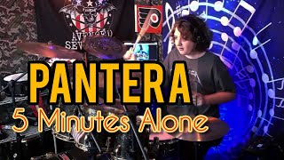 5 Minutes Alone - PANTERA. Drum cover by Daniel K.
