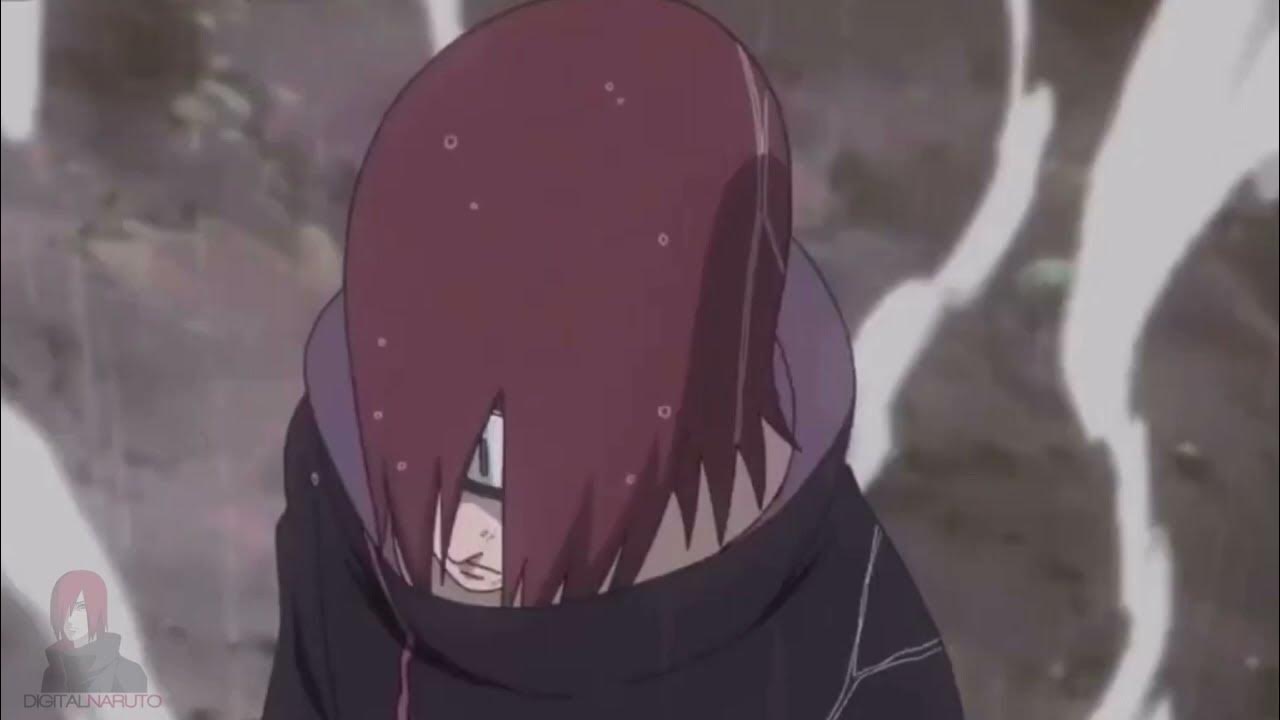 Nagato summons the Gedo Mazo Statue for the first time Nagato vs