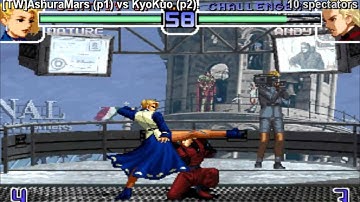 [GGPO KOF2k2] [TW]AshuraMars vs kyoKuo Pt.2-2 [09-02-2014]