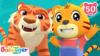 The Jungle Animals & More Animal Songs & Nursery Rhymes for Toddlers | Animal Time  BabyTiger