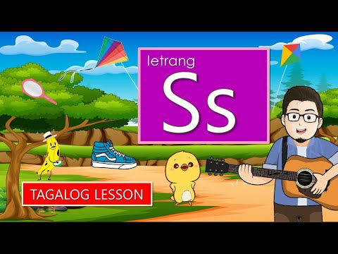 LETRANG S || MGA SALITANG NAGSISIMULA SA TUNOG Ss S || TITIK Ss S ALPABETONG PILIPINO