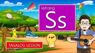 LETRANG S || MGA SALITANG NAGSISIMULA SA TUNOG Ss S || TITIK Ss S ALPABETONG PILIPINO