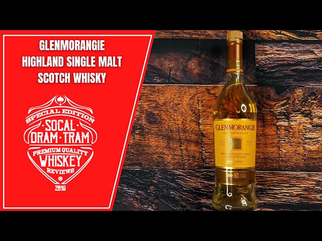 Glenmorangie Highland Single Malt Scotch Whisky Aged 10 Years! The