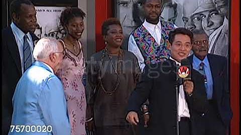 Jet Li at the premiere of Lethal Weapon 4 (1998)
