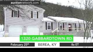 Real Estate Auction Berea, KY