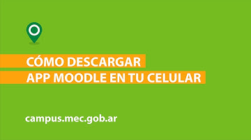 Cómo descargar APP MOODLE en tu celular, para ingresar a las Aulas Virtuales