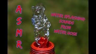 ASMR Water Splashing Sounds from Hose ~ Relax | Sleep | Focus