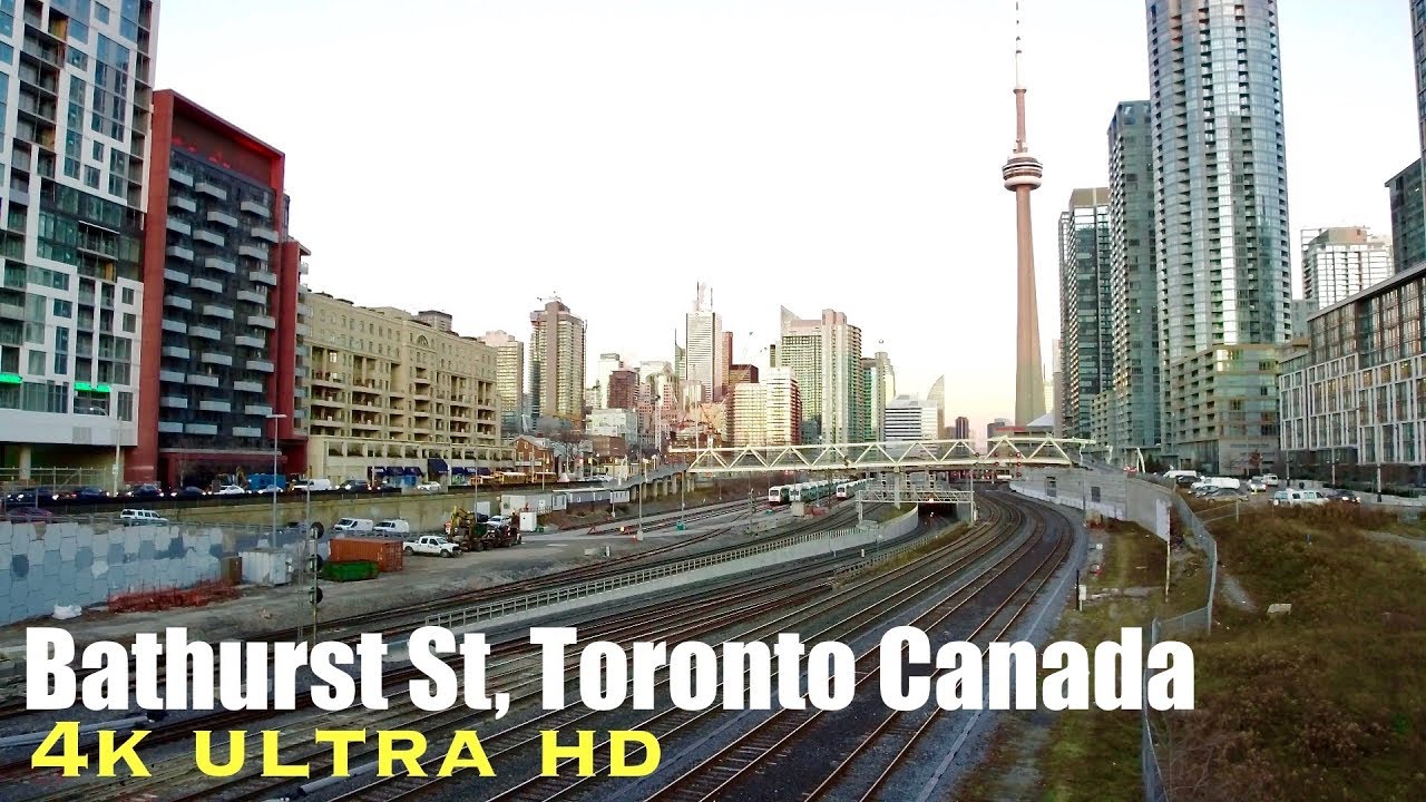 Bathurst St downtown Toronto YouTube