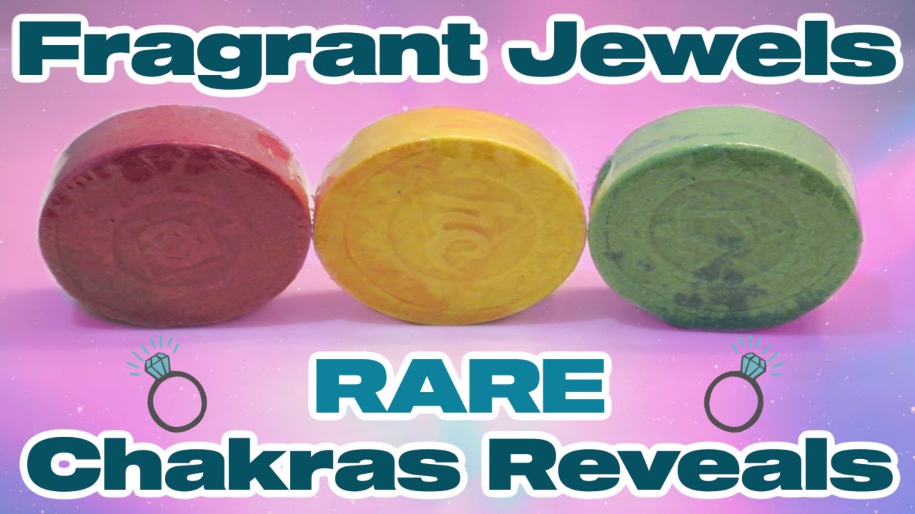 Fragrant Jewels Reveals - RARE Chakras Bath Bomb Set!