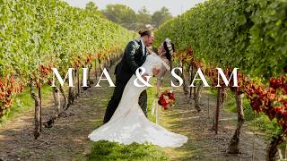 Mia &amp; Sam | Konzelmann Estate Winery, Niagara-On-The-Lake | Cinematic Wedding Film