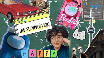 The Ultimate Study/Life Vlog: Surviving Software Engineering at the University of Waterloo