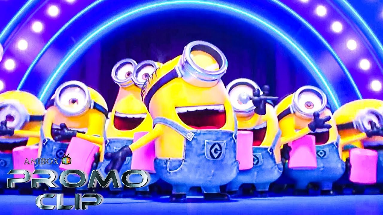 Minions Music Audition singing Song - Despicable me 3 