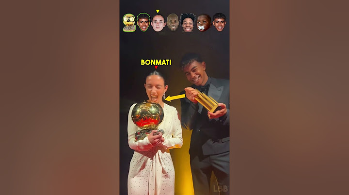 Lamine Yamal At The Ballon D'or 😍