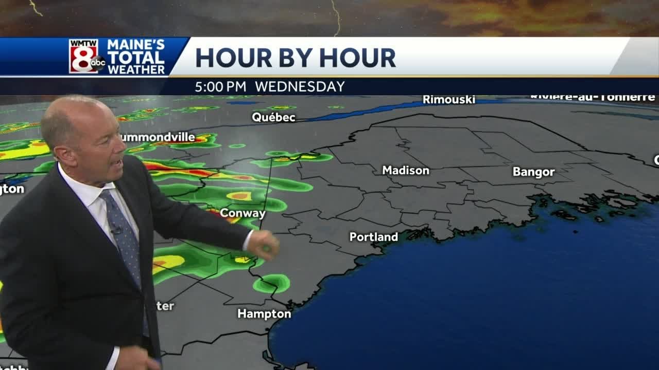 More Showers and Storms by Late this Afternoon - YouTube