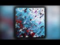 Easy Abstract Painting / Satisfying / Acrylics / Palette Knife / Demo #097