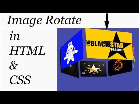 Image Rotate in HTML | CSS | JavaScript
