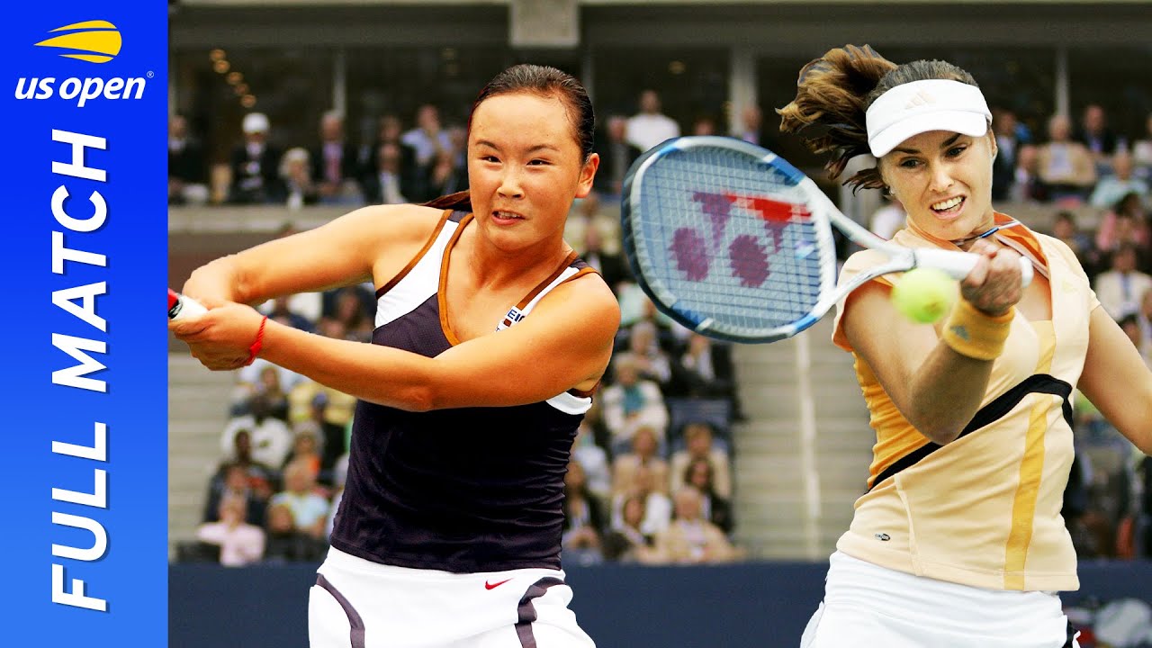 Martina Hingis makes US Open comeback against Shuai Peng! | 2006 Round 1