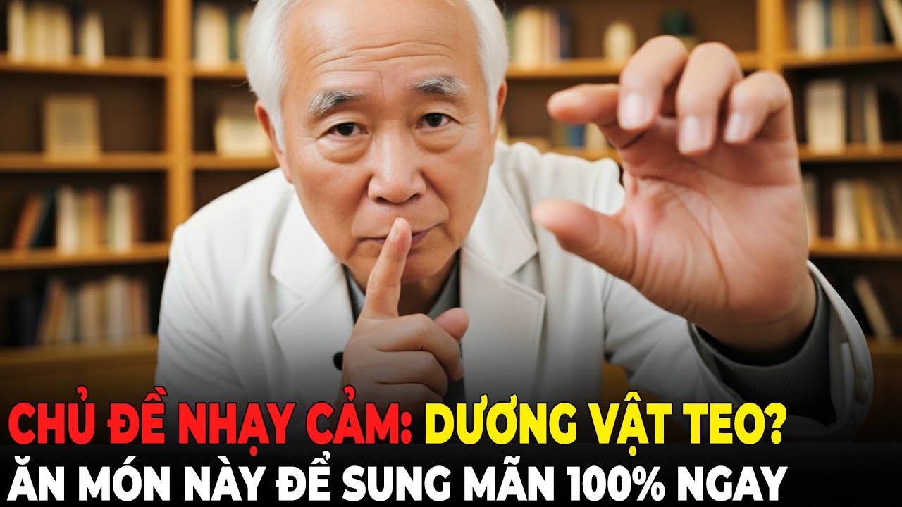 Người Cao Tuổi Dương Vật Bị Teo Nhỏ? Dùng Món Ăn Này Để Phục Hồi Kích Thước Cũ