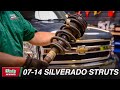 How To: Change the Front Strut Assemblies on a 2007 to 2014 Chevy Silverado