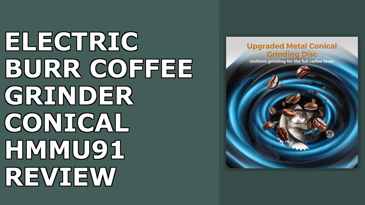 Electric Burr Coffee Grinder: Conical Coffee Bean Grinder Compact with 25 Precision Review