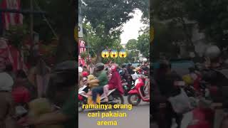 waahhh banyak orang cari pakaian arema #viral#aremafc2022 #arema