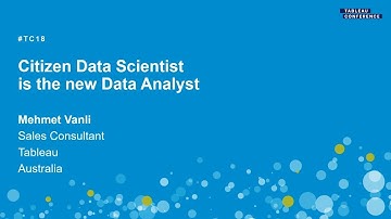 Citizen data scientist is the new data analyst