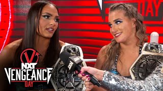 Fallon Henley & Kiana James Bask In Their Le Win Nxt Exclusive, Feb. 4, 2023