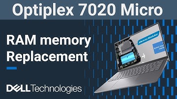 Optiplex 7020 Micro | How to replace the RAM memory modules