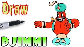 How To Draw Djimmi The Great Cuphead