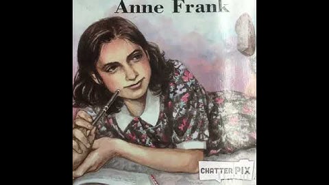 ChatterPix example-Anne Frank