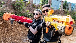 LTT Game Nerf War : Captain Warriors SEAL X Nerf Guns Fight Mr Close Crazy African Mercenary Squad