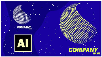 Create 3D Circle Revolve Surfaces Logo Design in Adobe illustrator