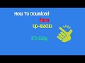 How To Download a File From &#39;&#39;up-load.io&#39;&#39; Using Computer
