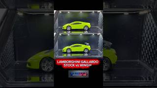 STOCK vs WING? 🏁 Gallardo Aero Test! 💨