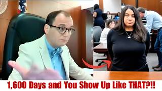 Celebrity Judge Fleischer LOSES It - 1,600 Days and You Show Up Like THAT? Wealth
