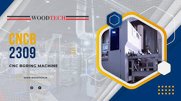 WOODTECH CONSULTANTS - MODEL - CNCB - 2309 CNC BORING MACHINE #woodtechchannel #factoryshorts