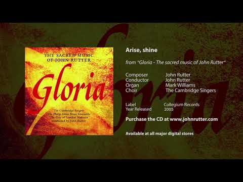Arise, shine -