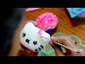 unboxing mainan anak squishy master kit - membuat squishy sendiri - homemade squishy