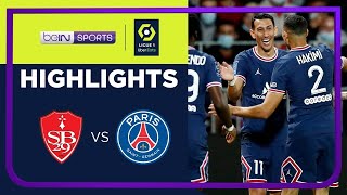 Brest 2-4 PSG | Ligue 1 21/22 Match Highlights