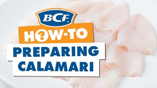 Cleaning Squid Tubes - Preparing Calamari - Bcf How To