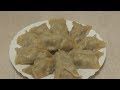 Супер манты из конины с резаным мясом!