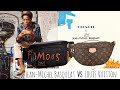 COACH x BASQUIAT BUMBAG vs LOUIS VUITTON BUMBAG / PLUS SIZE MOD SHOTS