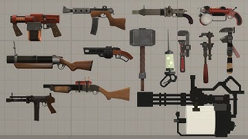 (SFM) Team Fortress 2 Enhanced Weapons Pack #12