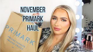 NOVEMBER PRIMARK HAUL | shivonmakeupbiz